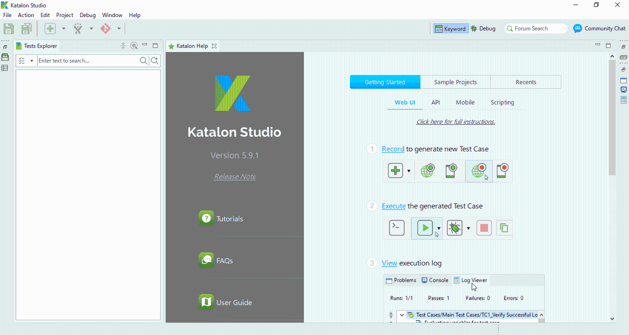 Katalon Studio - 自动化 API 测试工具选择奖