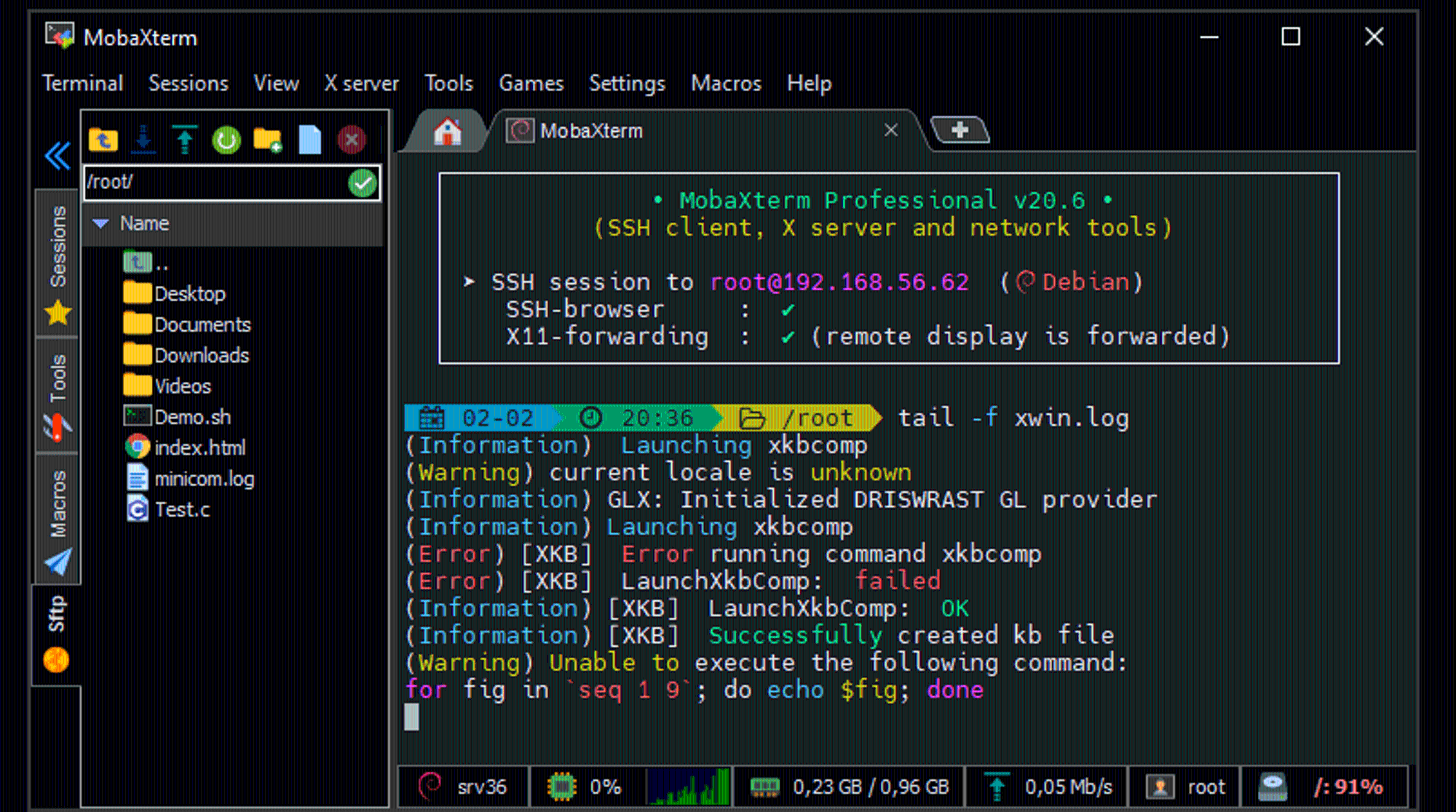 MobaXterm SSH 客户端