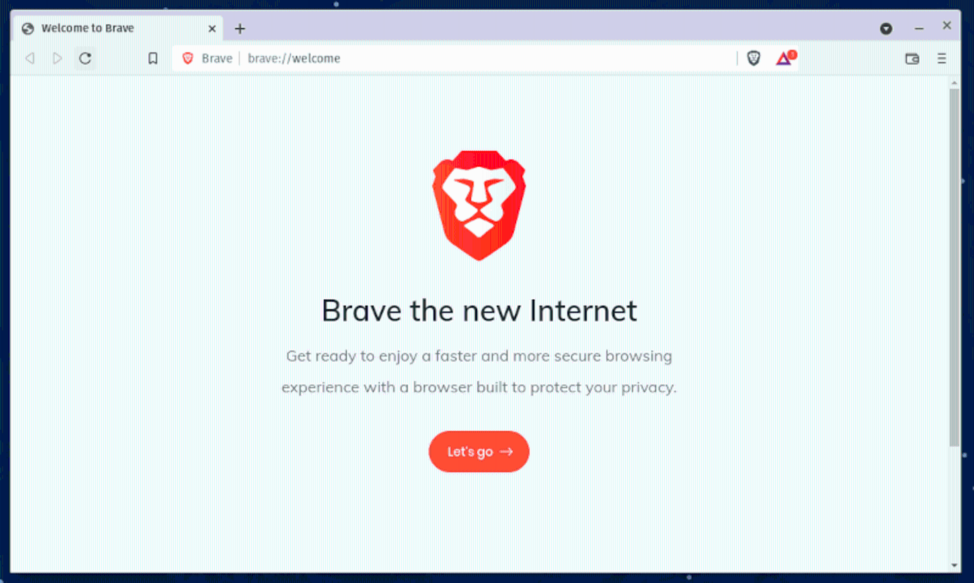 Brave浏览器用户界面