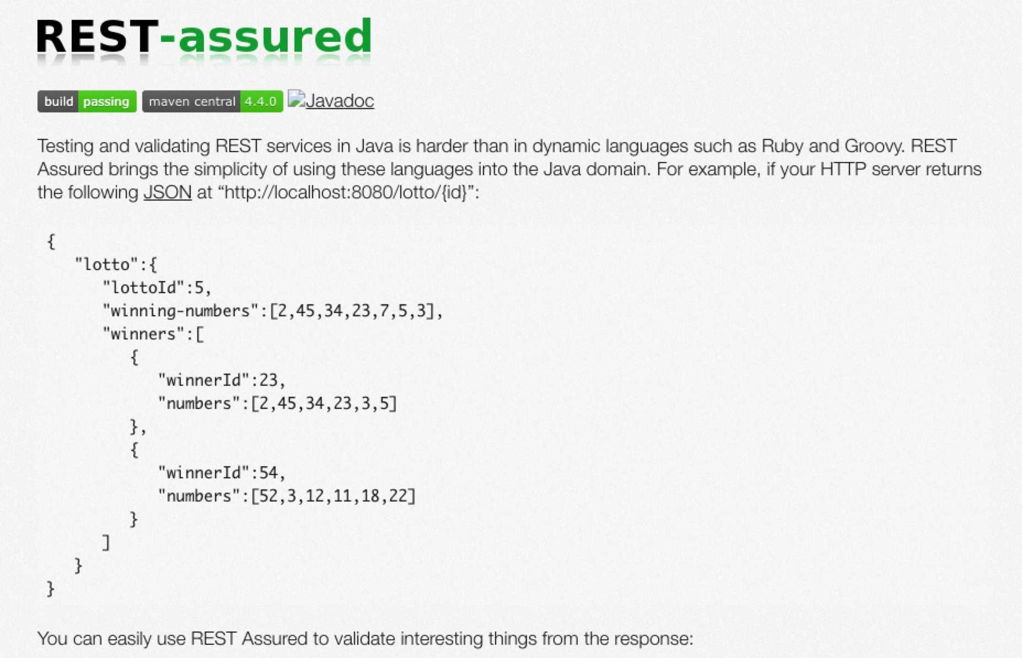 REST-Assured - 轻量级 REST API 客户端