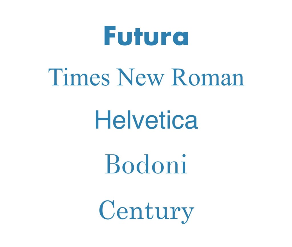 Massimo Vignelli 的 5 种字体