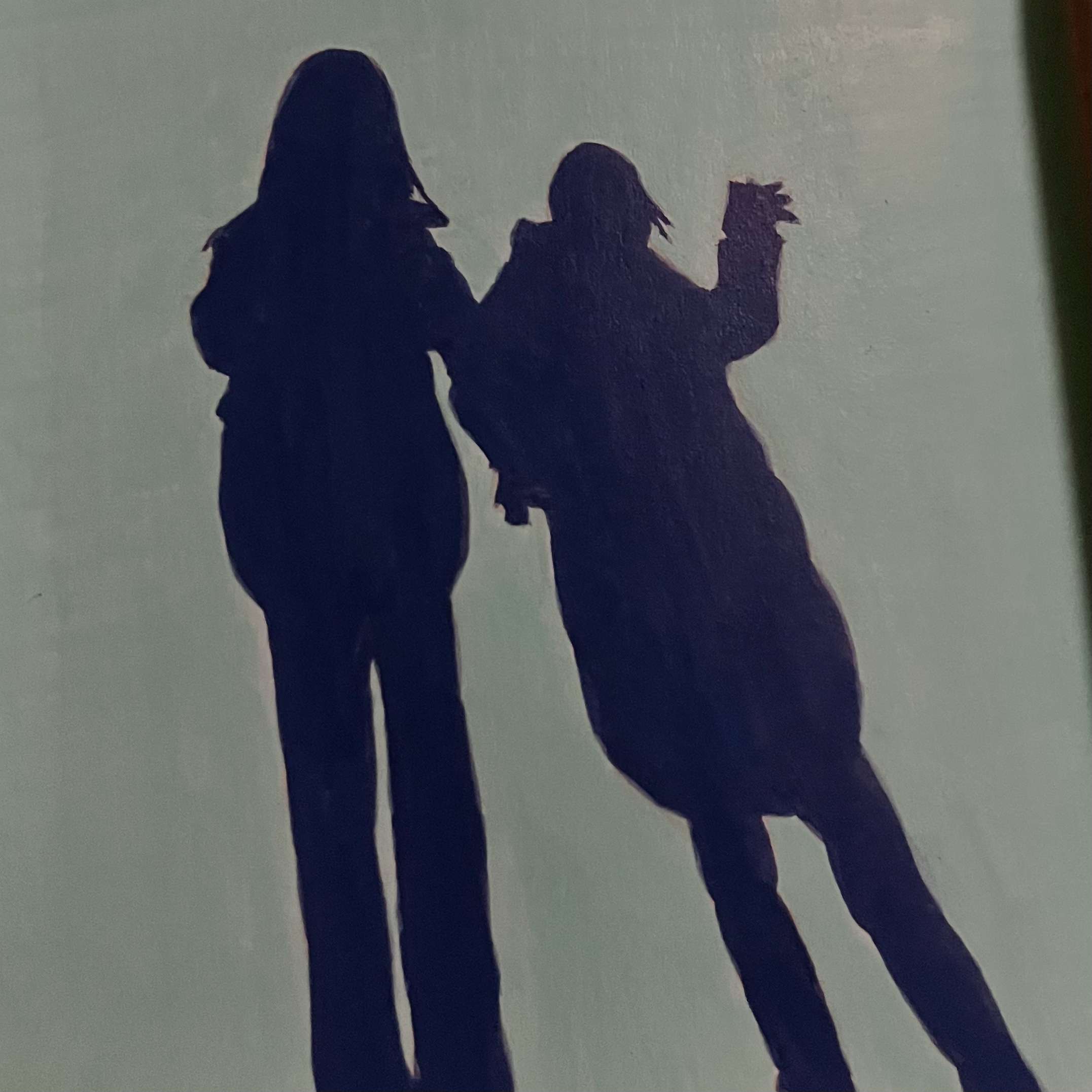 2026年2月12日的影子 · 丙烯马克笔