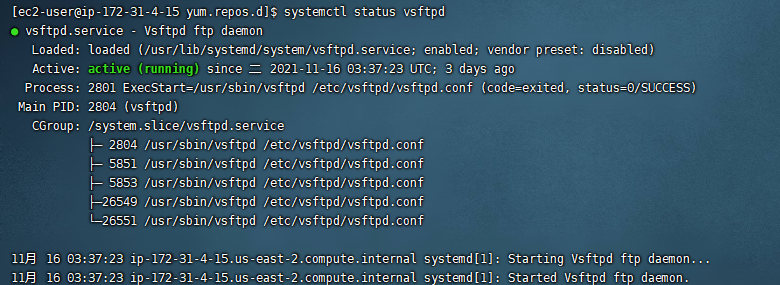 vsftpd-systemctl