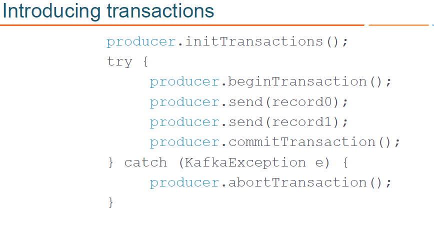 transactional codes