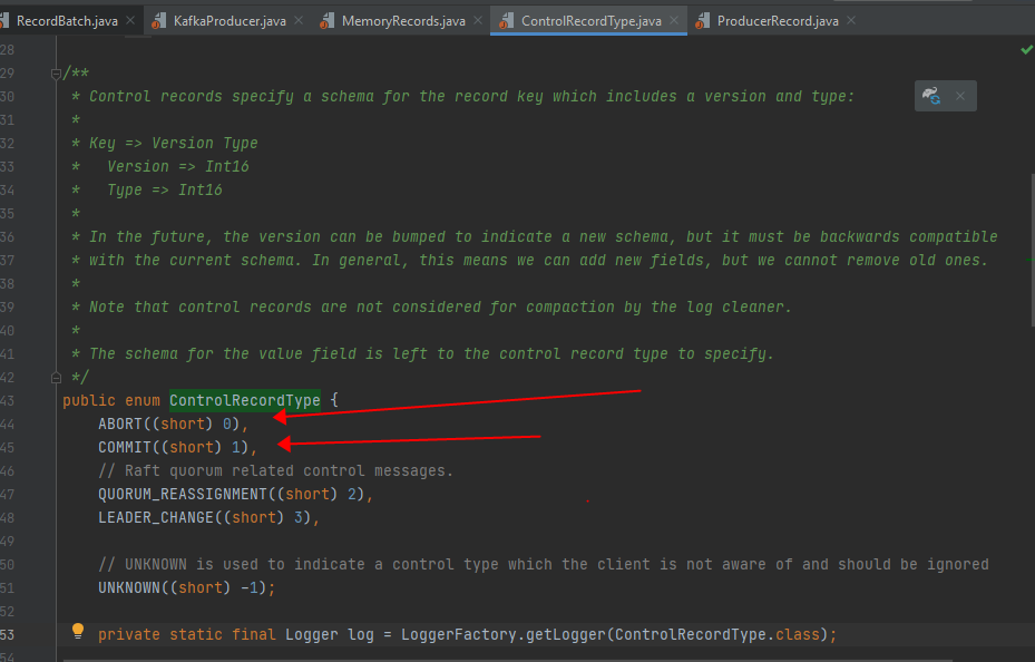 org.apache.kafka.common.record.ControlRecordType