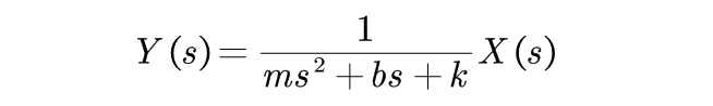 拉普拉斯变换后的输入输出方程