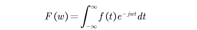 傅里叶变换公式