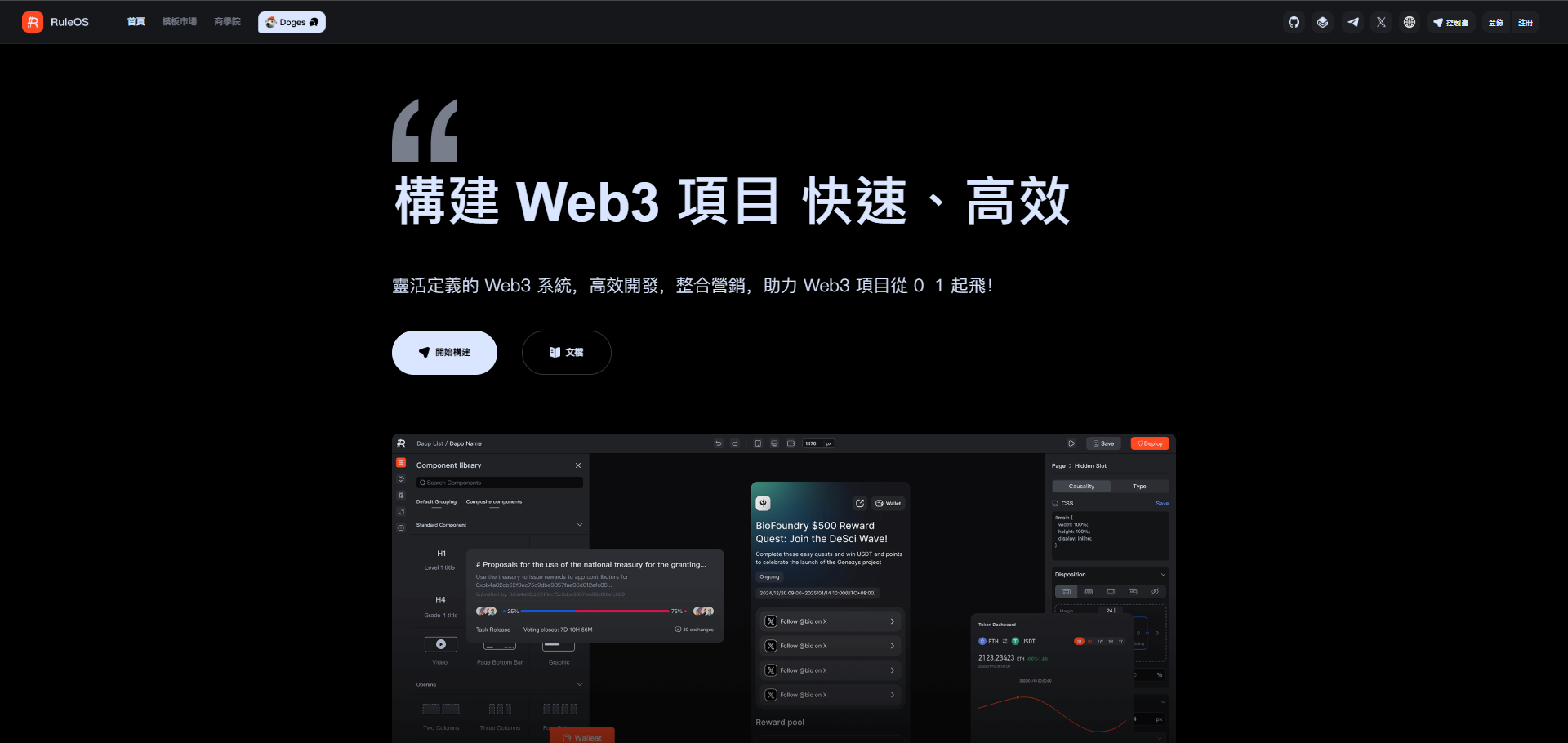 从 0 到 1 搭建 Web3 应用，RuleOS 做对了什么？