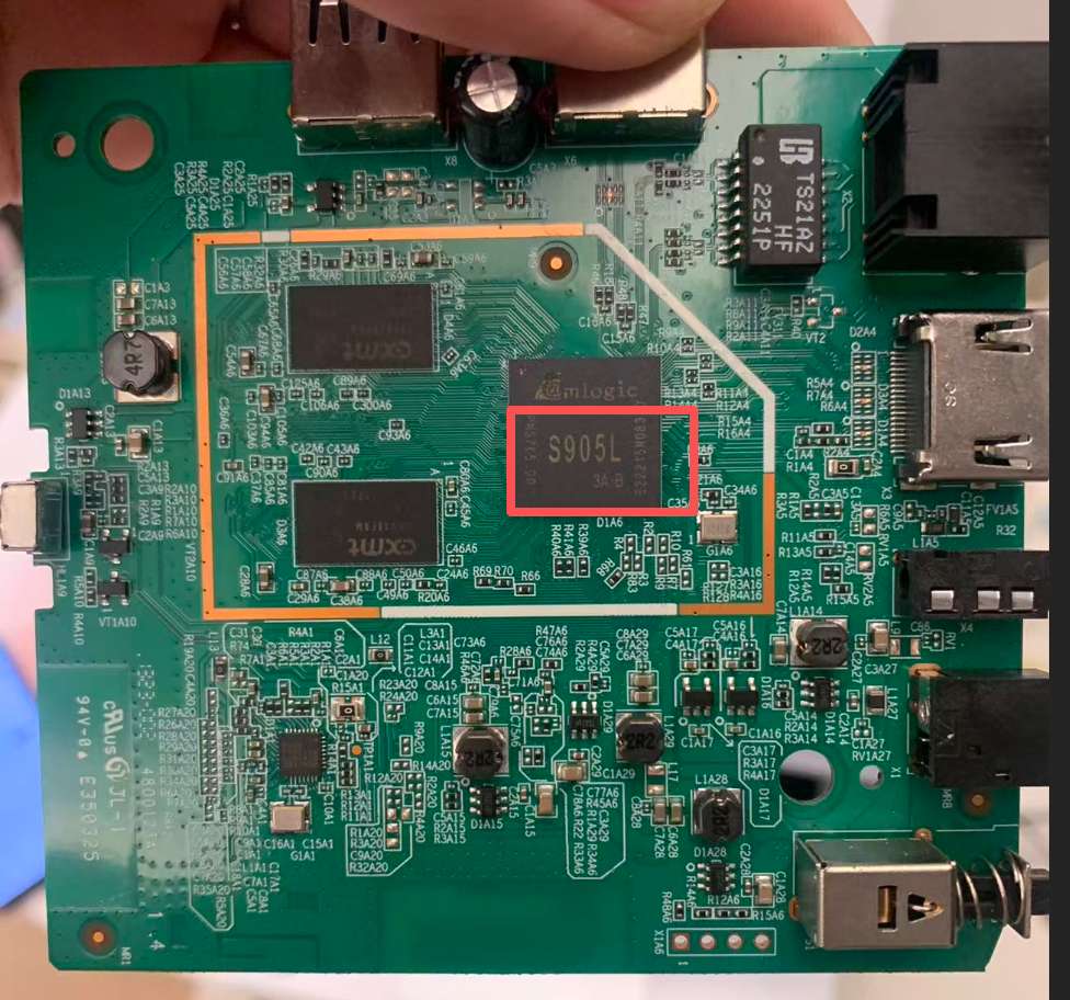 可以看到cpu是晶晨的S905L3A-B的