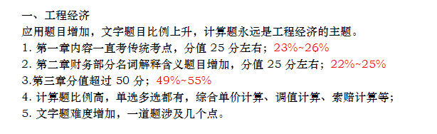 经济科目重点