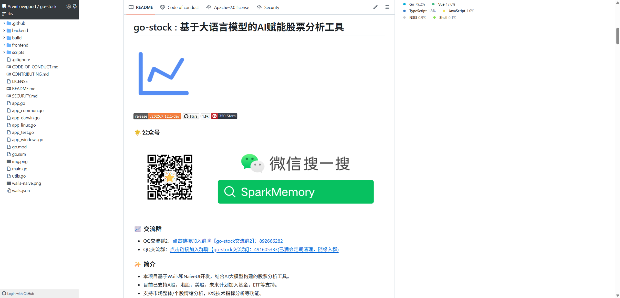 go-stock：AI赋能的股票分析神器，让投资决策更智能- mdnice 墨滴