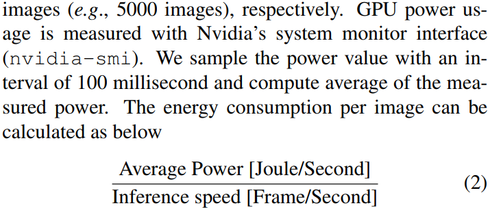 GPU能耗计算公式