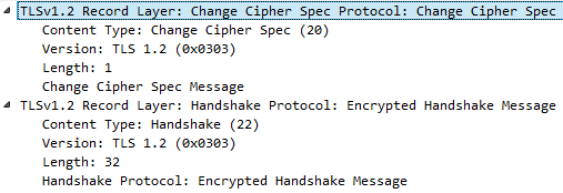 Change Cipher Spec