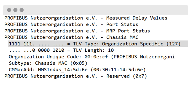 Wireshark 实际抓包报文