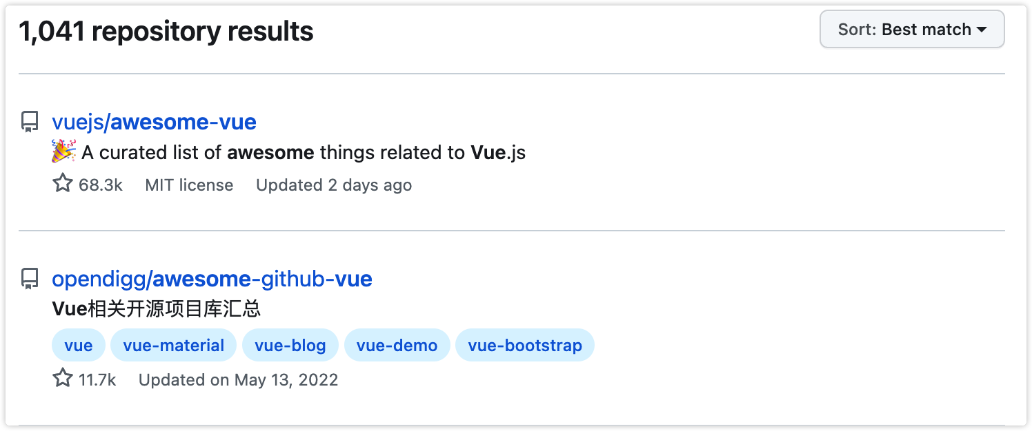 awesome-vue