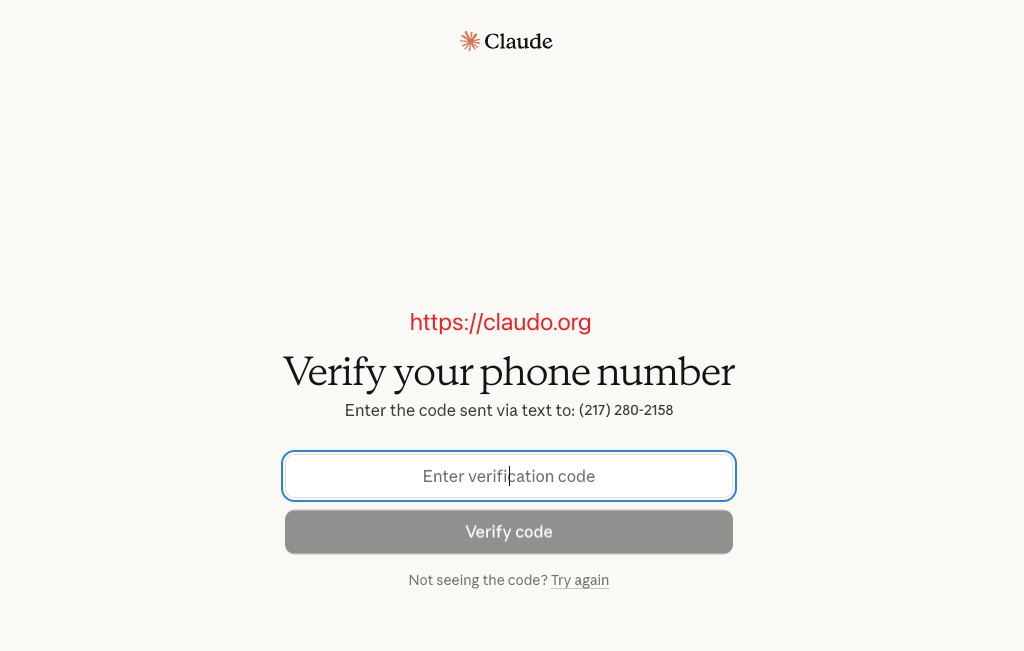 Claude 注册第四步:完成验证