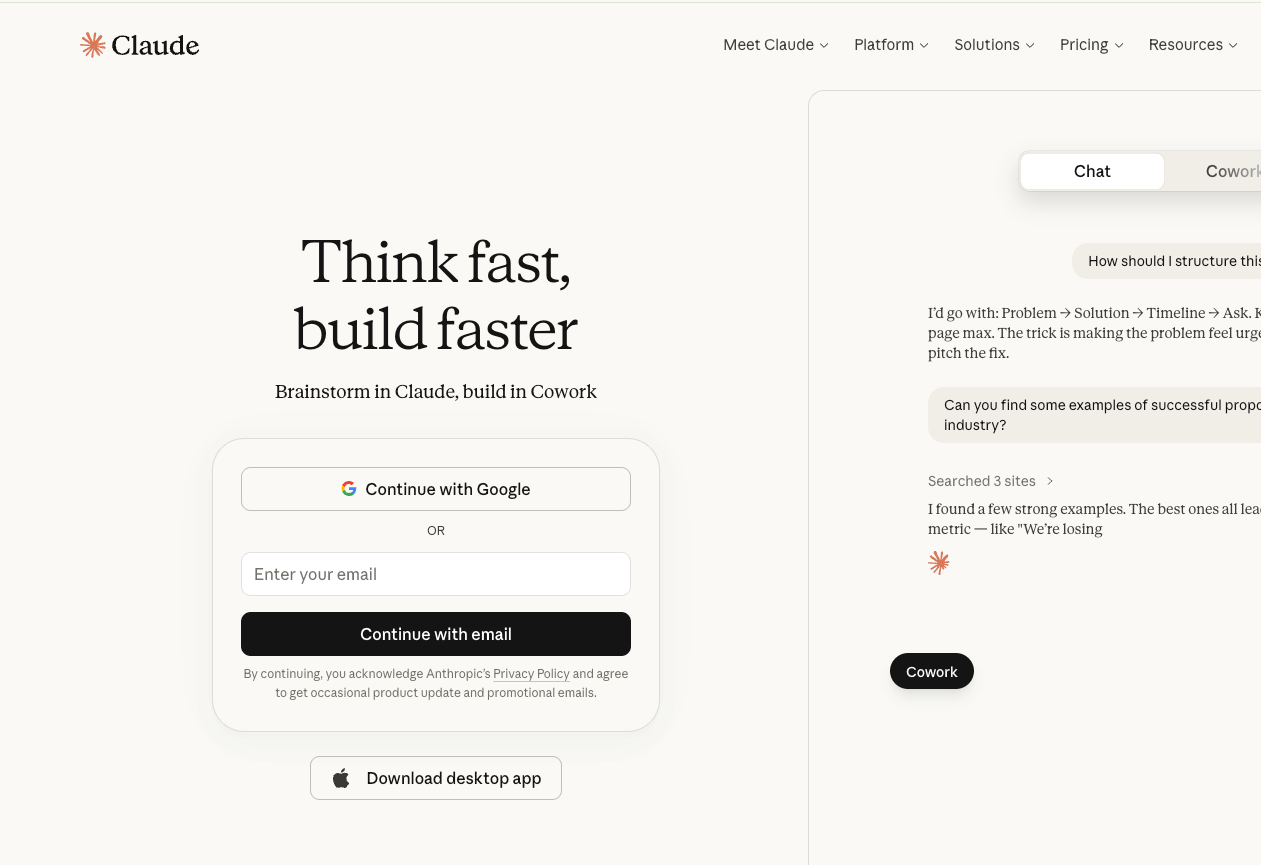 Claude 注册第一步:输入邮箱
