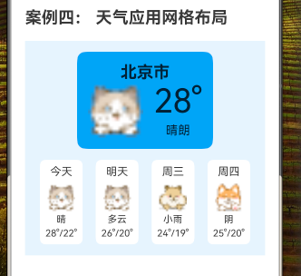 60.[HarmonyOS NEXT 实战案例四] 天气应用网格布局（下）-鸿蒙开发者社区
