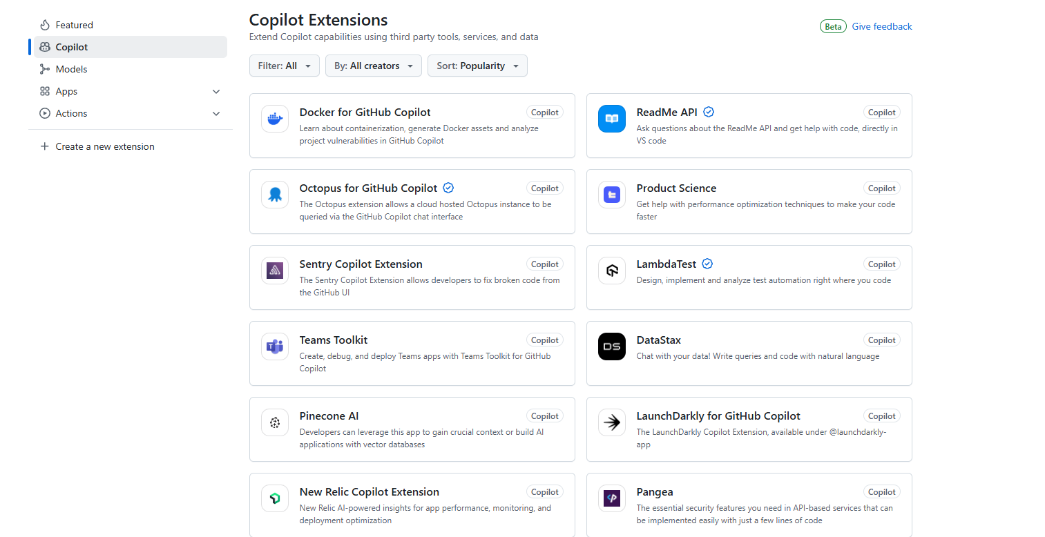 什么是GitHub Copilot Extensions？ - mdnice 墨滴