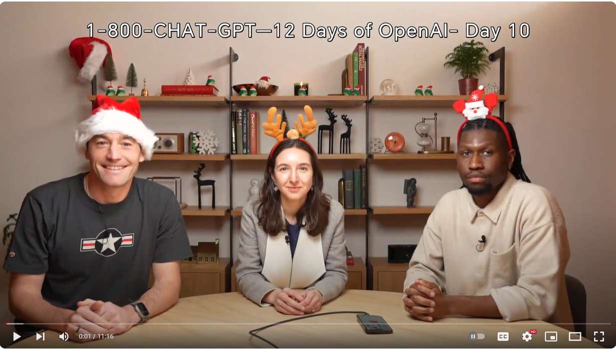 OpenAI 12场发布会第10天： 两个新功能（电话接入和WhatsApp集成）是技术普惠还是鸡肋？ - mdnice 墨滴