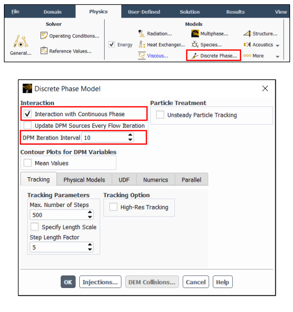 DPM|02粒子追踪设置的图4
