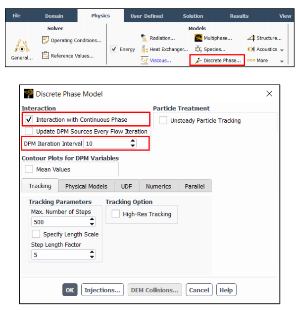 DPM|02粒子追踪设置的图3