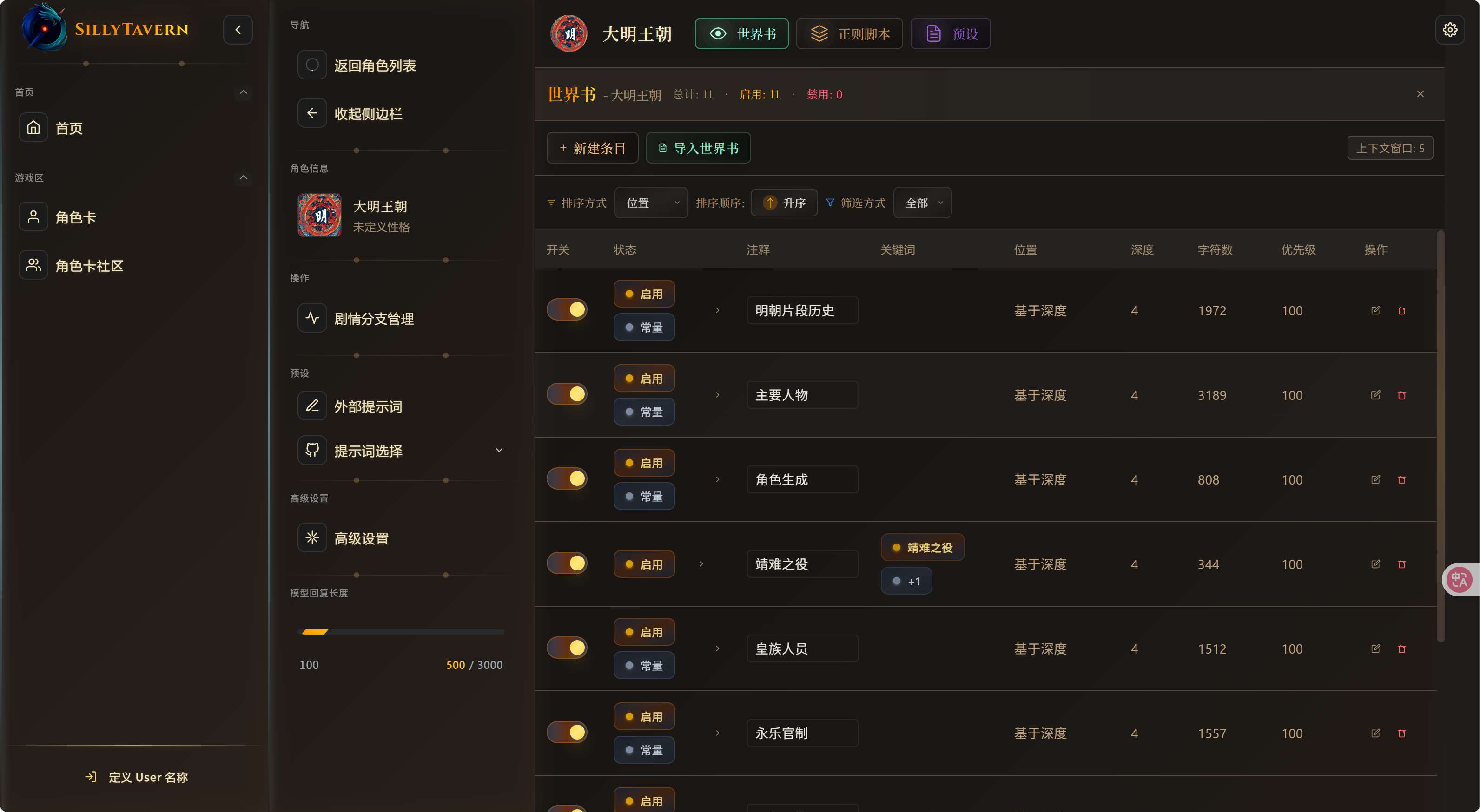 酒馆AI世界地图